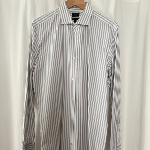 Thomas Mason Italian fabric, BR Black Label, dress shirt #3 - Picture 2 of 4